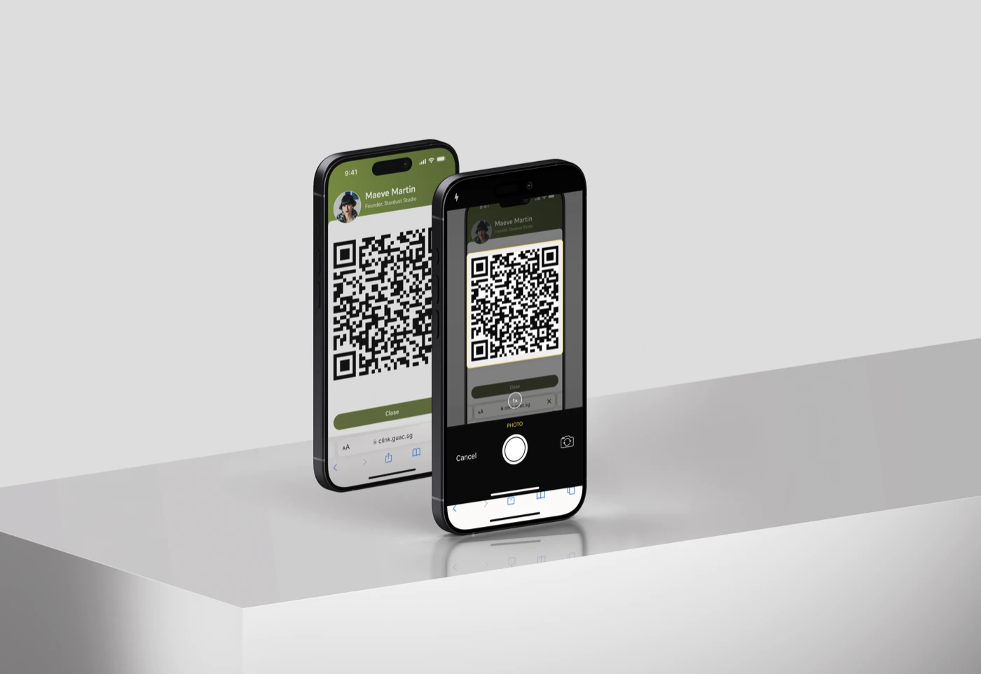 Scan your QR code